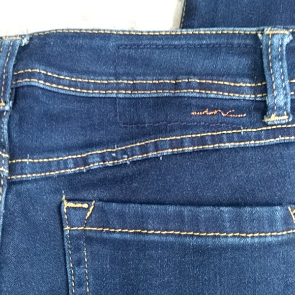 Inc Denim Curvy Fit Skinny Leg Jeans 2 Navy Blue - Picture 13 of 16